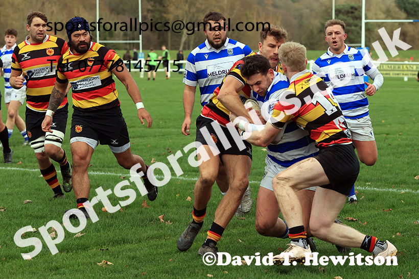 Tynedale v Harrogate, Tynedale Park, Corbridge.   Photo: David T. Hewitson/Sports for All Pics